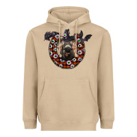 Halloween Donkey Heavyweight Hoodie | Teevron