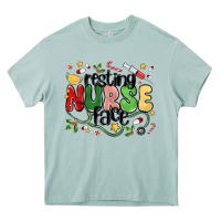 Arona resting nurse face Heavy Core Tee - MaliasSmallBusiness
