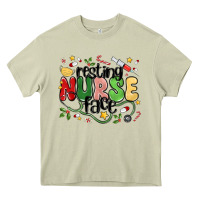 Mossy resting nurse face Heavy Core Tee - MaliasSmallBusiness