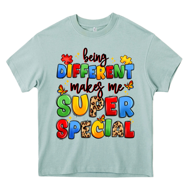 Being Different Makes Me Super Special Heavy Core Tee by JahusDesignShop | Teevron