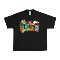 Black school bus driver coffee cups Urban Heavy Tee - NancyCooperArtShop