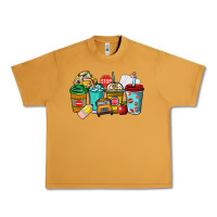 Peanut Butter school bus driver coffee cups Urban Heavy Tee - NancyCooperArtShop