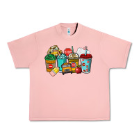 Salmon school bus driver coffee cups Urban Heavy Tee - NancyCooperArtShop