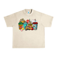 Sandshell school bus driver coffee cups Urban Heavy Tee - NancyCooperArtShop