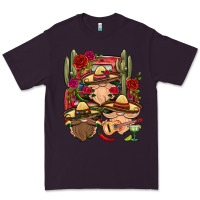 Plum Mexican Gnomies Truck Premium Tee - BundleAndBundleShop