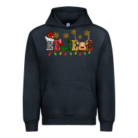 Navy christmas believe Urban Hoodie - BarkalooDesign
