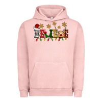 Pigment Salmon christmas believe Urban Hoodie - BarkalooDesign