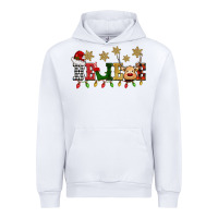 White christmas believe Urban Hoodie - BarkalooDesign