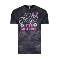 Cloud Black oh snip it's a girls trip for dark Vintage Tee - artisFamous