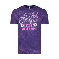 Cloud Purple oh snip it's a girls trip for dark Vintage Tee - artisFamous
