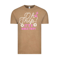 Vintage Coffee oh snip it's a girls trip for dark Vintage Tee - artisFamous