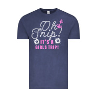 Vintage Denim oh snip it's a girls trip for dark Vintage Tee - artisFamous
