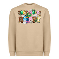 Easter Day Don't Worry Be Hoppy Heavyweight Sweatshirt | Teevron