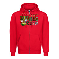 Red Christmas baking crew Zipper Hoodie - FaDigitalArtStudio