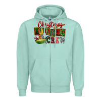 Seafoam Christmas baking crew Zipper Hoodie - FaDigitalArtStudio