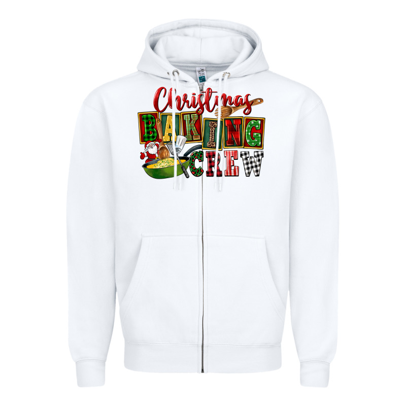 Christmas Baking Crew Zipper Hoodie by FaDigitalArtStudio | Teevron