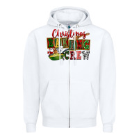 White Christmas baking crew Zipper Hoodie - FaDigitalArtStudio