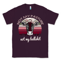 Plum Not My Pasture Not My Bullshit Classic Tee - Bettercallsaul