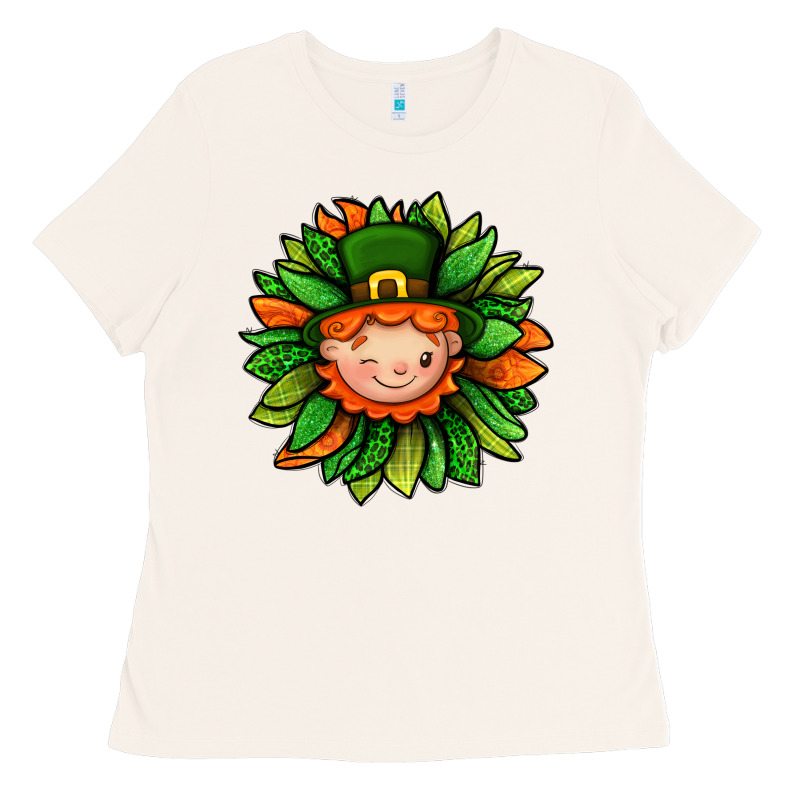 St. Patricks Sunflower With Dwarf Ladies Tee by BundleAndBundleShop | Teevron