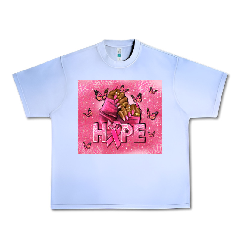 Hope Cancer Nails Urban Heavy Tee by NancyCooperArtShop | Teevron