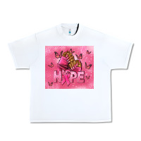 White hope cancer nails Urban Heavy Tee - NancyCooperArtShop