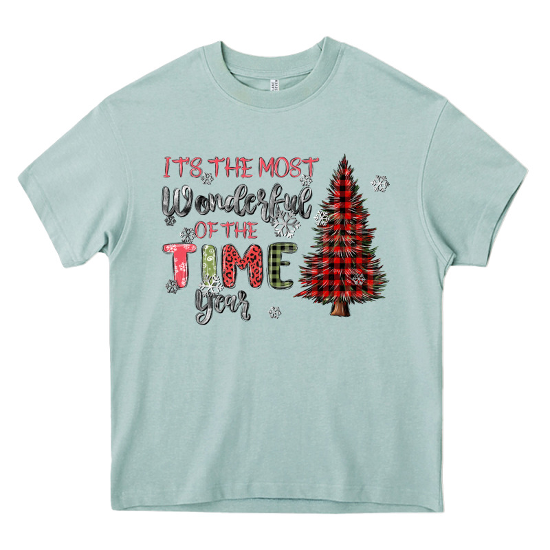 Its The Most Wonderful Time Of The Year Heavy Core Tee by MaliasSmallBusiness | Teevron