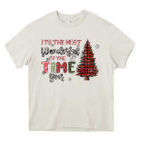 Cream its the most wonderful time of the year Heavy Core Tee - MaliasSmallBusiness