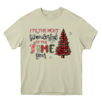 Mossy its the most wonderful time of the year Heavy Core Tee - MaliasSmallBusiness