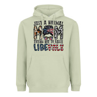 Matcha just a regular mom trying not to raise liberals Heavyweight Hoodie - CowhideDigitalArt