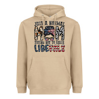 Mushroom just a regular mom trying not to raise liberals Heavyweight Hoodie - CowhideDigitalArt