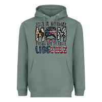 Sage just a regular mom trying not to raise liberals Heavyweight Hoodie - CowhideDigitalArt