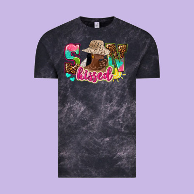 Afro Woman With Sunkissed Vintage Tee Designed By Nancycooperartshop