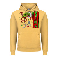 Vintage Mustard Christmas Character Vintage Hoodie - NancyCooperArtShop