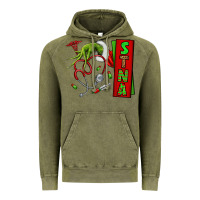 Vintage Olive Christmas Character Vintage Hoodie - NancyCooperArtShop