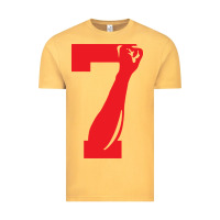 Vintage Mustard colin kaepernick number 7 t shirt Vintage Tee - artisFamous