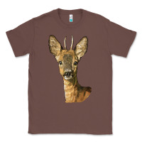 Chestnut Red brocket Deer Head Classic Tee - LillyAllenDesigns