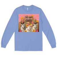 Colony Blue just a girl who loves goats tumbler Long Sleeve Tee - TumblerDesignByShophia