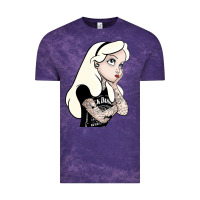Cloud Purple alice in wonderland Vintage Tee - artisFamous