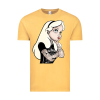 Vintage Mustard alice in wonderland Vintage Tee - artisFamous
