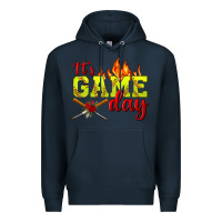 Navy It's Game Day Softball Premium Hoodie - BundleAndBundleShop