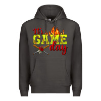 Smoke It's Game Day Softball Premium Hoodie - BundleAndBundleShop