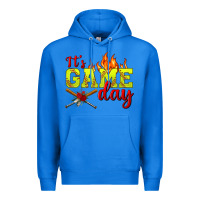 True Royal It's Game Day Softball Premium Hoodie - BundleAndBundleShop