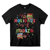 Black my holidays are all booked up Heavy Core Tee - MaliasSmallBusiness