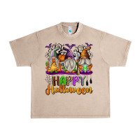 French Oak Happy Halloween Gnomes Urban Heavy Tee - texasbilliewilder