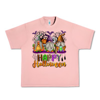 Salmon Happy Halloween Gnomes Urban Heavy Tee - texasbilliewilder