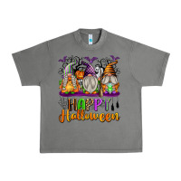 Tornado Happy Halloween Gnomes Urban Heavy Tee - texasbilliewilder