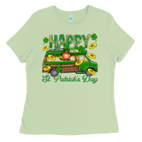 Matcha Happy St. Patricks Day Ladies Tee - BundleAndBundleShop