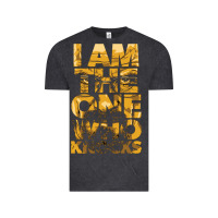 Vintage Black i am the one who knocks Vintage Tee - artisFamous