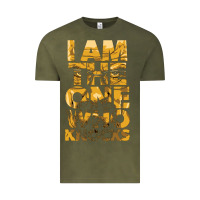 Vintage Olive i am the one who knocks Vintage Tee - artisFamous