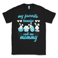 Black My Favorite Bunnies Call Me Mommy Classic Tee - Bettercallsaul